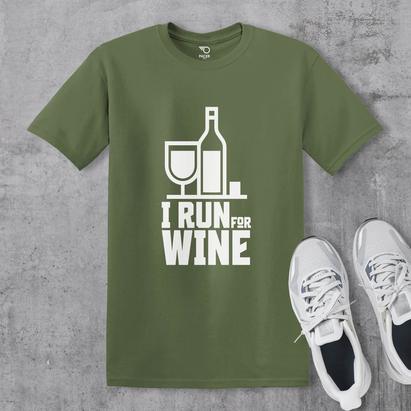 I Run For Wine T-shirt