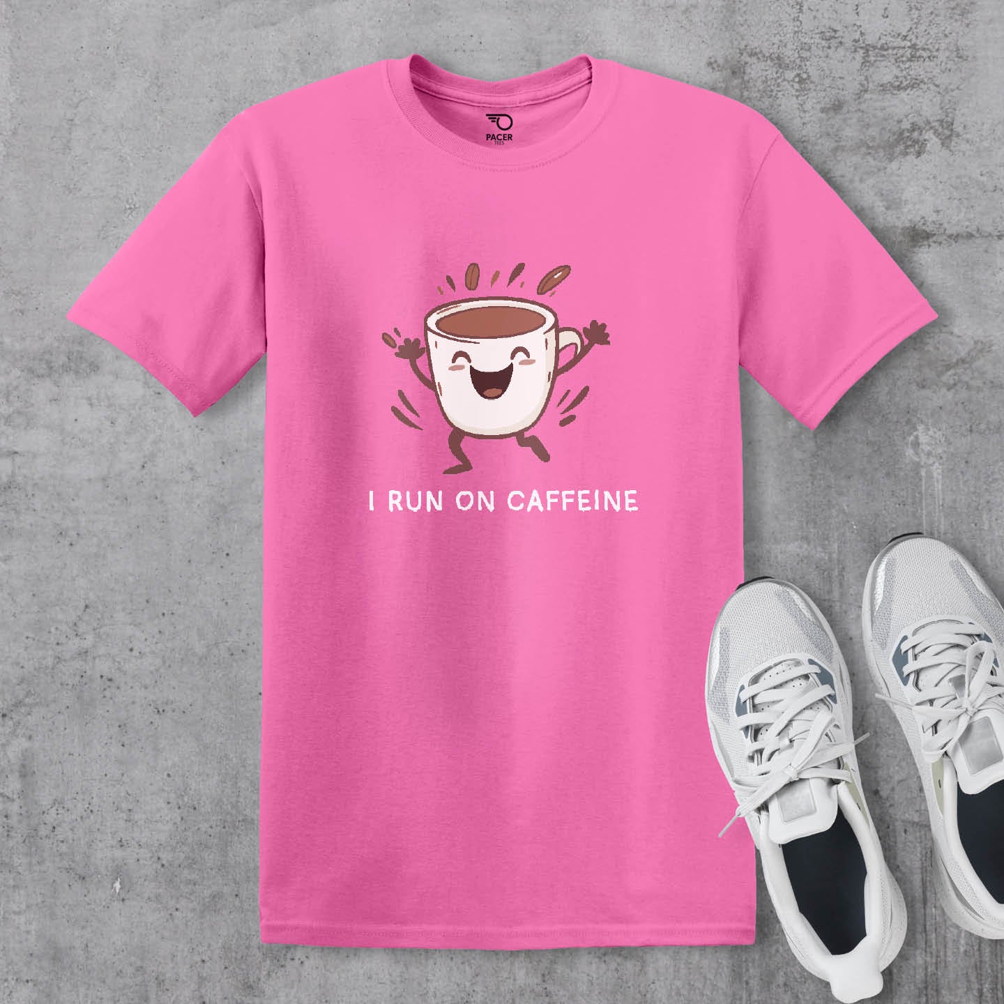 I Run on Caffeine T-shirt