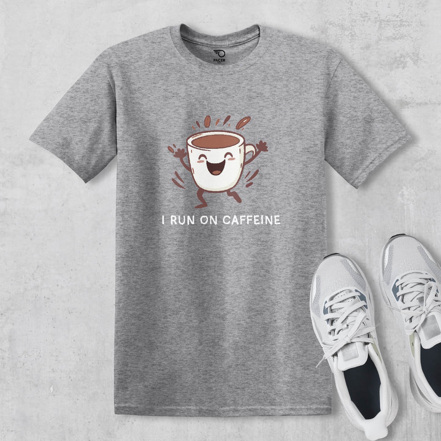 I Run on Caffeine T-shirt