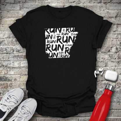 Run - Arkansas T-shirt