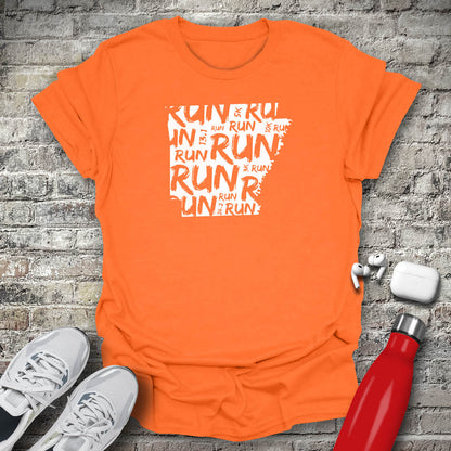 Run - Arkansas T-shirt