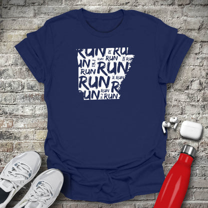 Run - Arkansas T-shirt