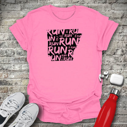 Run - Arkansas T-shirt