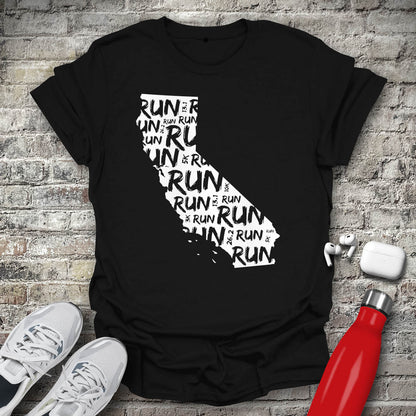 Run - California T-shirt