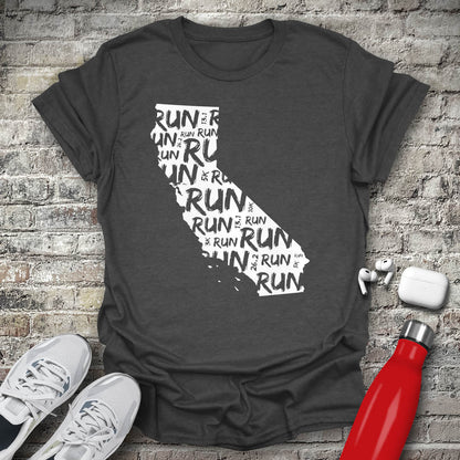 Run - California T-shirt