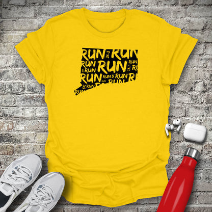 Run - Connecticut T-shirt