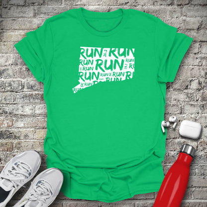 Run - Connecticut T-shirt