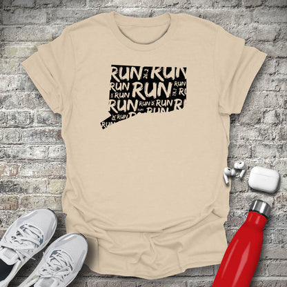 Run - Connecticut T-shirt