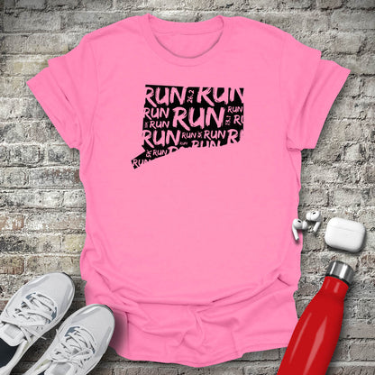 Run - Connecticut T-shirt