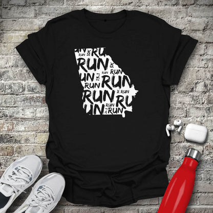 Run - Georgia T-shirt