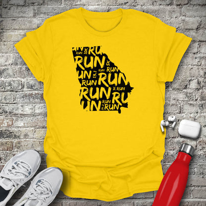 Run - Georgia T-shirt