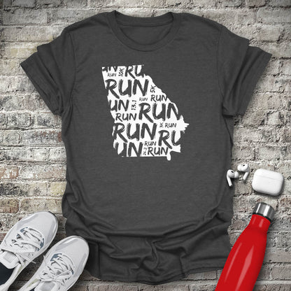Run - Georgia T-shirt