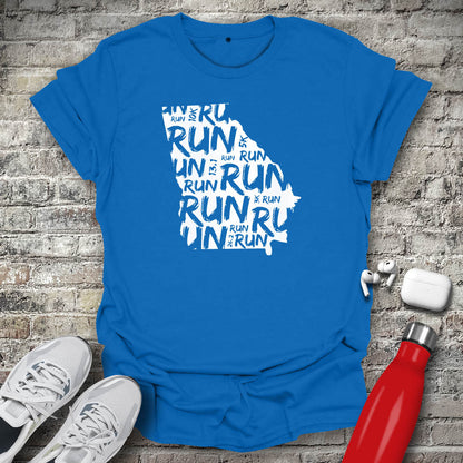 Run - Georgia T-shirt