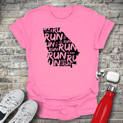 Run - Georgia T-shirt