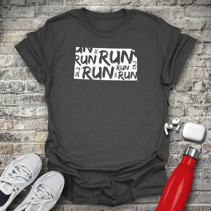 Run - Kansas T-shirt
