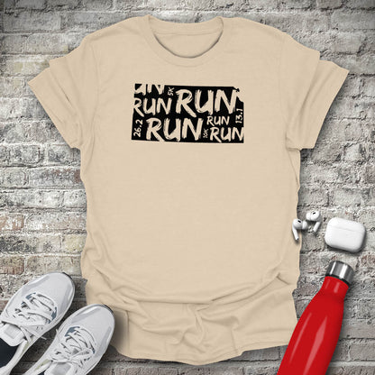 Run - Kansas T-shirt