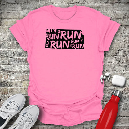 Run - Kansas T-shirt