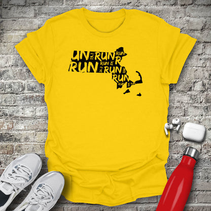 Run - Massachusetts T-shirt