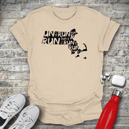 Run - Massachusetts T-shirt