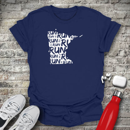 Run - Minnesota T-shirt
