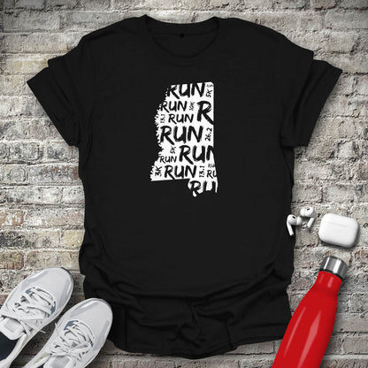 Run - Mississippi T-shirt