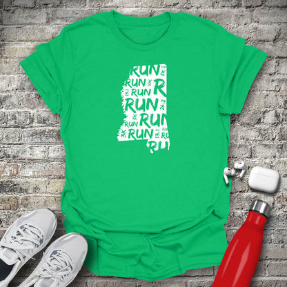Run - Mississippi T-shirt