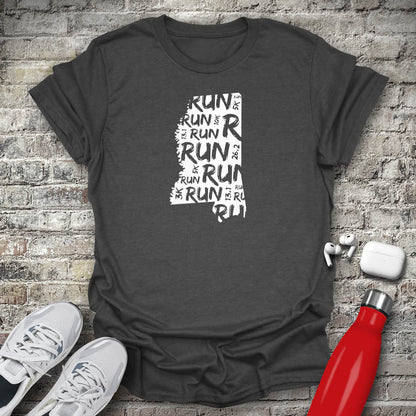 Run - Mississippi T-shirt