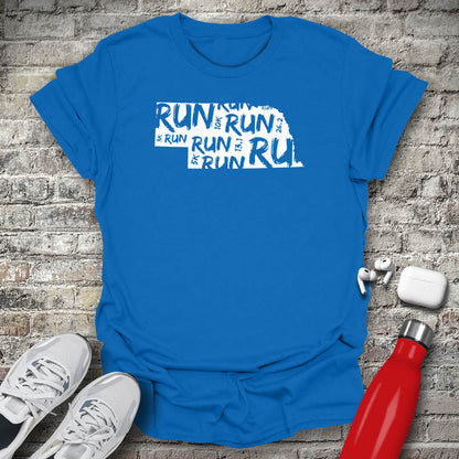 Run - Nebraska T-shirt