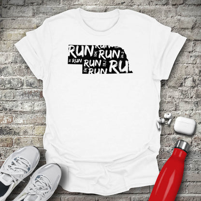 Run - Nebraska T-shirt