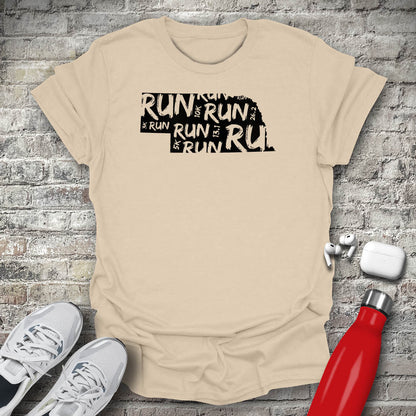 Run - Nebraska T-shirt