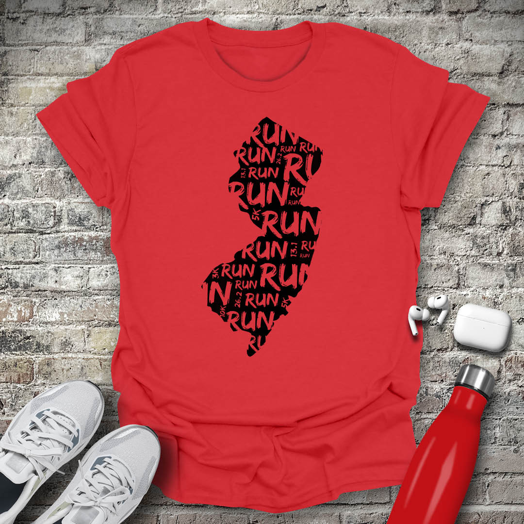 Run - Nebraska T-shirt