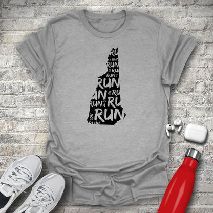 Run - New Hampshire T-shirt