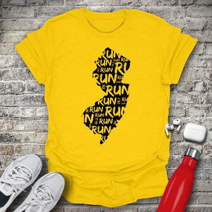 Run - New Jersey T-shirt