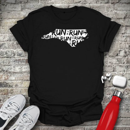Run - North Carolina T-shirt