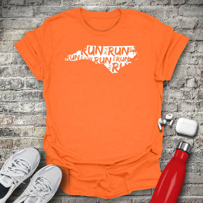 Run - North Carolina T-shirt