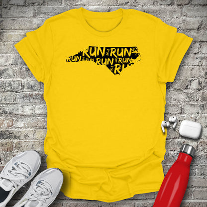 Run - North Carolina T-shirt