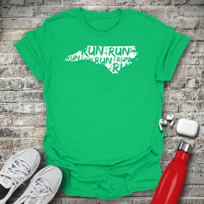 Run - North Carolina T-shirt