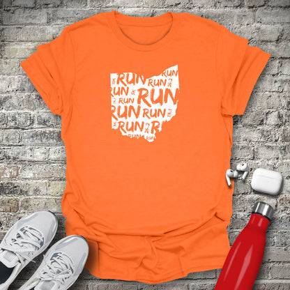 Run - Ohio T-shirt