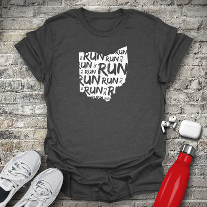 Run - Ohio T-shirt