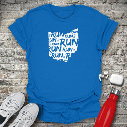 Run - Ohio T-shirt