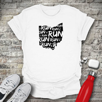 Run - Ohio T-shirt