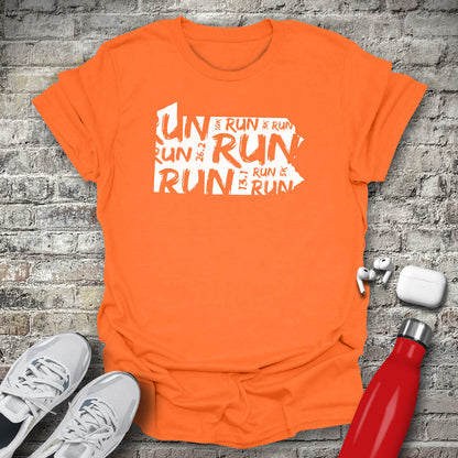 Run - Pennsylvania T-shirt