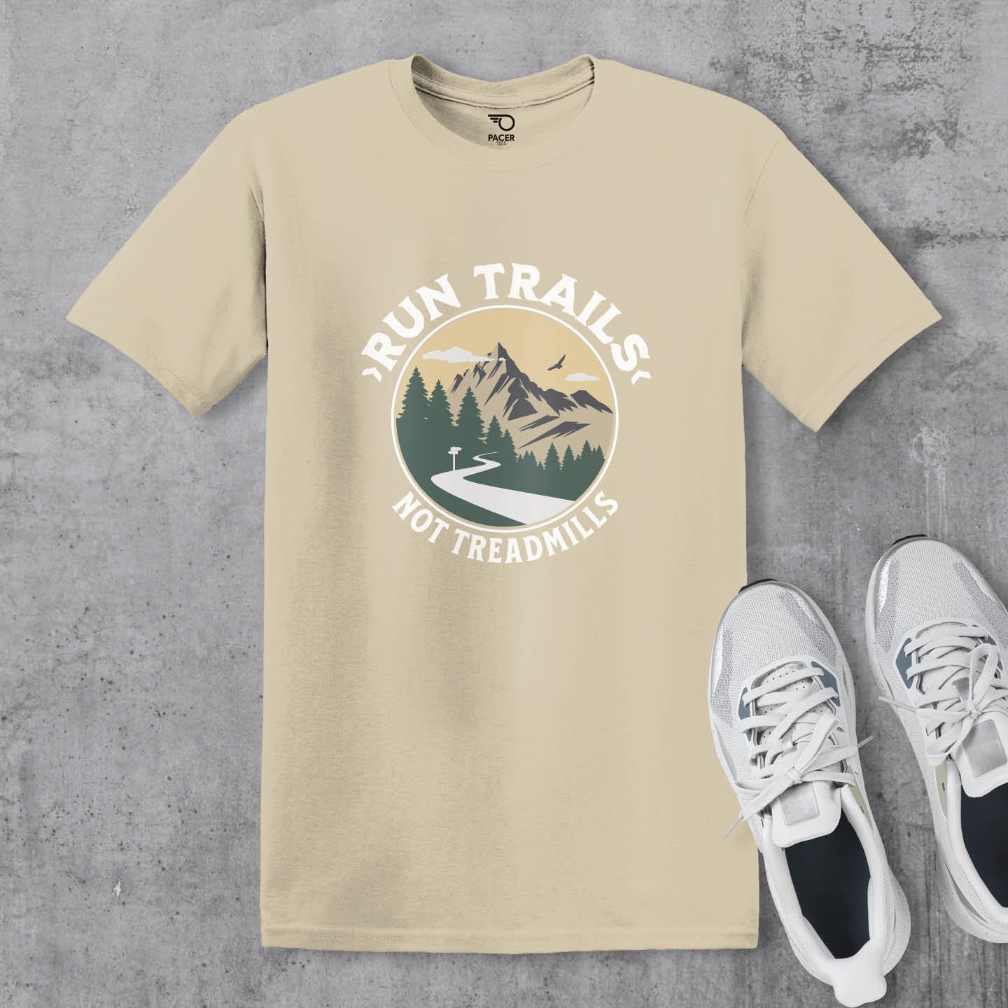 Run Trails Not Treadmills T-shirt