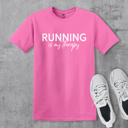 Running is my therapy T-shirt