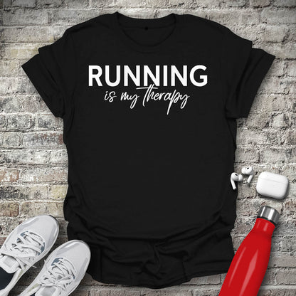 Running is my therapy T-shirt