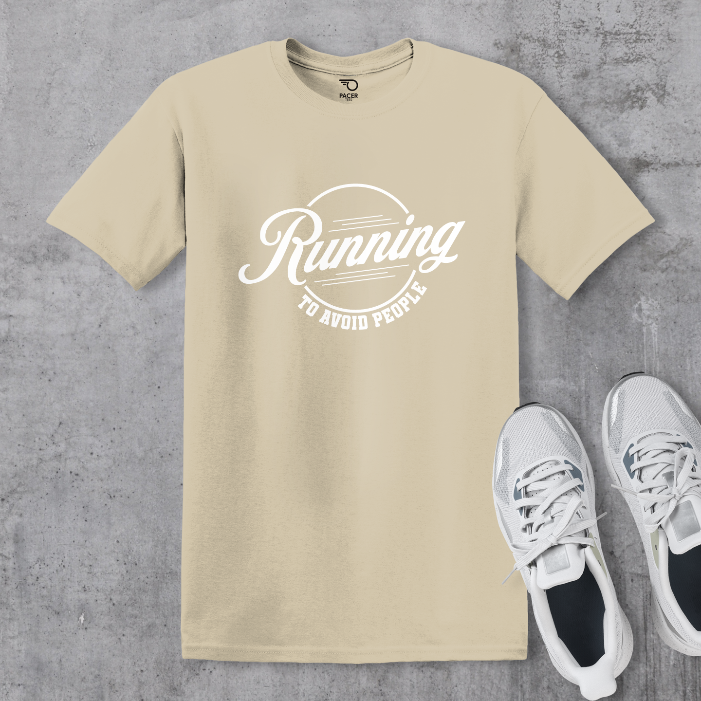 Running to Avoid People T-shirt