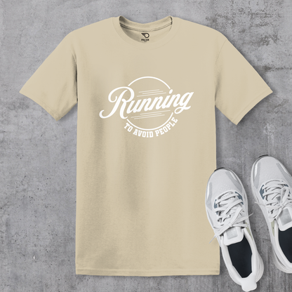 Running to Avoid People T-shirt