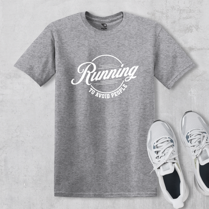 Running to Avoid People T-shirt