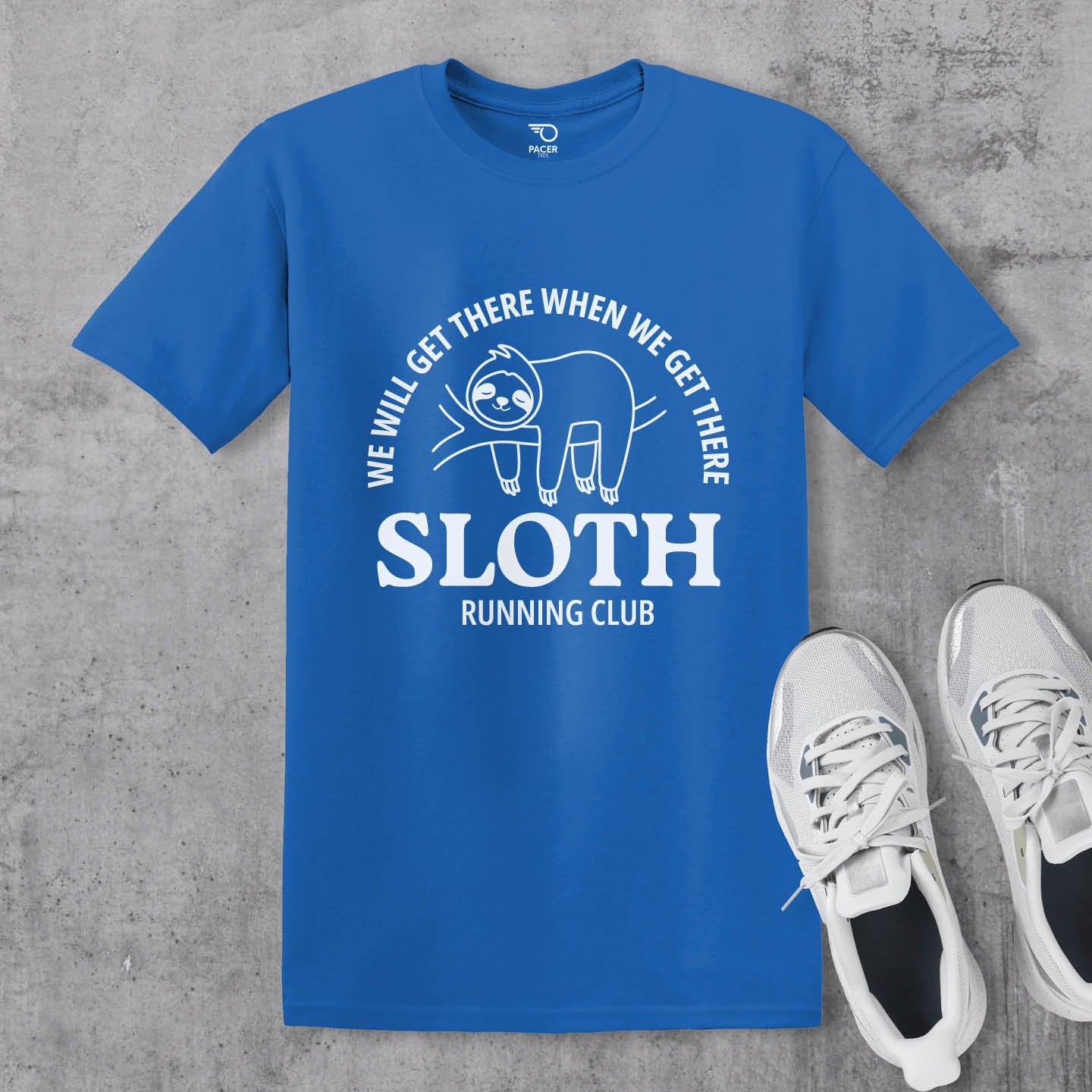 Sloth running club T-shirt