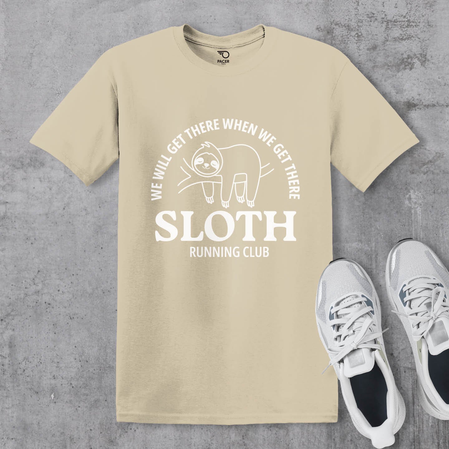 Sloth running club T-shirt